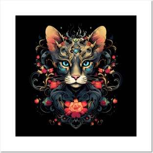 Warrior Cat Gifts fo Cats Lover Gifts for Warriors Posters and Art